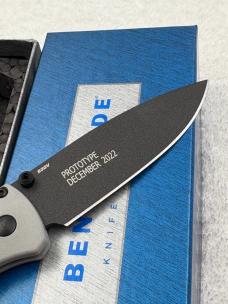 Benchmade Prototype 535BK-08 Bugout New In Box Made In USA