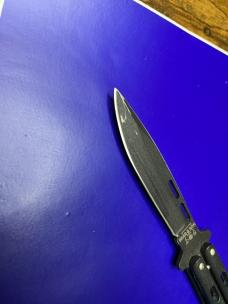 Bear and Son USA Butterfly 4" Blade/ Black