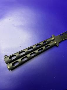 Bear and Son USA Butterfly 4" Blade/ Black
