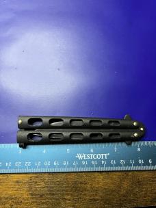 Bear and Son USA Butterfly 4" Blade/ Black
