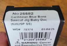 CASE XX CARIBBEAN BLUE BONE BABY DOC KNIFE