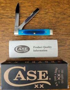 CASE XX CARIBBEAN BLUE BONE BABY DOC KNIFE