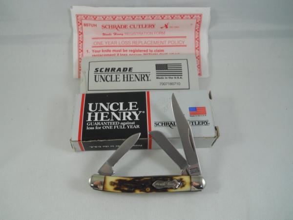 Schrade Uncle Henry 807UH USA Mint