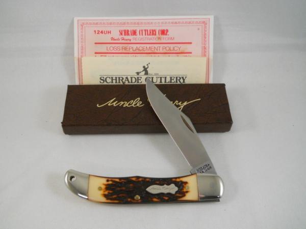 Schrade Uncle Henry 124UH USA Mint