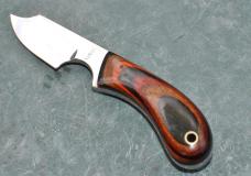Mickey Yurco Self Defense  440C Mint #676 Layered Wood Hand Made Sheath By Erickson