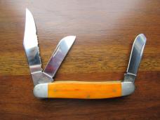 Case XX Persimmon Halloween Bone Stockman