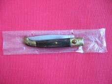 Vintage Italian Pattada Engraved Bolster Button Open/Close Switchblade Knife.