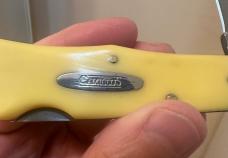 1990 Camillus Vin. 716 Yello Jaket w/Dual Locking Blades, Original Box, & Paperwork.Never used/Mint!