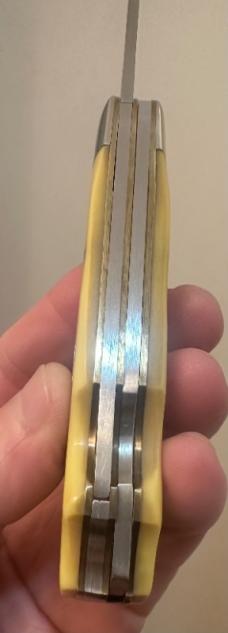 1990 Camillus Vin. 716 Yello Jaket w/Dual Locking Blades, Original Box, & Paperwork.Never used/Mint!