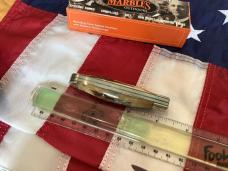 Marbles Gladstone, MI -MSA -Attractive Stag Handles -NOS in Orig box