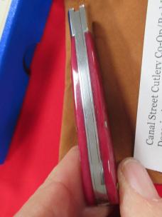 Canal Street Co-Op/Red Hill Cutlery 2018 Scarlett Red Boys Knife 