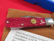 Canal Street Co-Op/Red Hill Cutlery 2018 Scarlett Red Boys Knife 