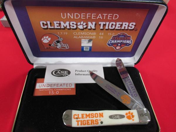 Case XX 2018 Limited Edition Clemson Tiger 15-0 Trapper Case XX 2018 Limited Edition Clemson Tiger 15-0 Trapper