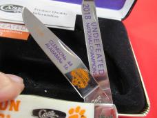 Case XX 2018 Limited Edition Clemson Tiger 15-0 Trapper 