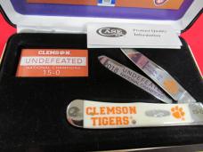 Case XX 2018 Limited Edition Clemson Tiger 15-0 Trapper 