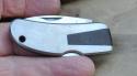 Beretta Seki japan Custom Series 2 1/2" Closed Stainless Frame Wood Insert Factory Mint Mirror Polis