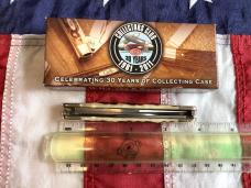 Case xx Collectors Club Life Member 2011 Stockman Mdl# 6347 w/ Brown Bone Handles