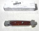 NEW A.G.A. CAMPOLIN 9" MALTESE EXOTIC COCOBOLO WOOD MODIFIED BAYONET BLADE NICKEL SILVER BOLSTERS