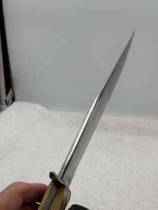 Vintage Solingen Germany Original 13" Bowie Fixed Blade Sheath Knife (3)