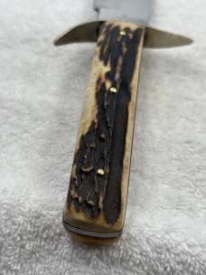 Vintage Solingen Germany Original 13" Bowie Fixed Blade Sheath Knife (3)