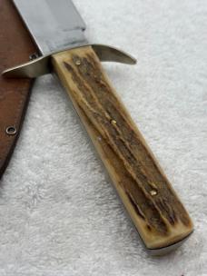 Vintage Solingen Germany Original 13" Bowie Fixed Blade Sheath Knife (3)