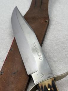 Vintage Solingen Germany Original 13" Bowie Fixed Blade Sheath Knife (3)