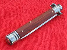 New 9" Leverlock-Stiletto knife Rosewood handles Stainless Bolsters