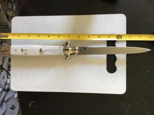 Extra large Italian stiletto 15”