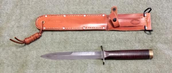 M & V Peloza Custom M7 Tactical Knife And Sheath