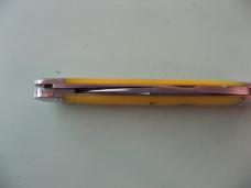 GREAT EASTERN NORTHFIELD 380225 CAMPFIRE WHITTLER SMOOTH YELLOW ROSE BONE #1