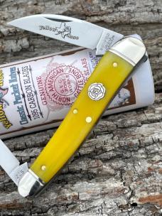 GEC NORTHFIELD ** 380225 SMOOTH YELLOW ROSE BONE HALF WHITTLER