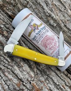 GEC NORTHFIELD ** 380225 SMOOTH YELLOW ROSE BONE HALF WHITTLER