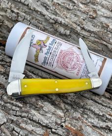 GEC NORTHFIELD ** 380225 SMOOTH YELLOW ROSE BONE HALF WHITTLER