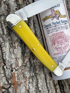 GEC NORTHFIELD ** 380225 SMOOTH YELLOW ROSE BONE HALF WHITTLER