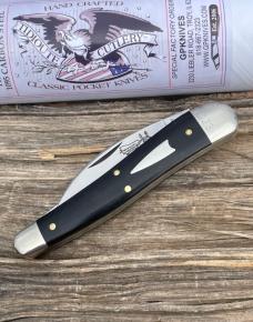 GEC TIDIOUTE ** SFO 380225 BLACK LINEN MICARTA HALF WHITTLER