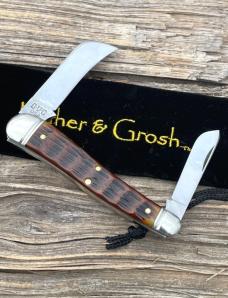 GEC ** MAHER & GROSH 38 PATTERN ANTIQUE BONE FARMER'S FRIEND
