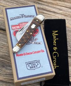 GEC ** MAHER & GROSH 38 PATTERN ANTIQUE BONE FARMER'S FRIEND