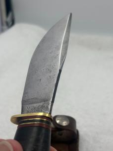 Marbles Vintage Hunting Woodcraft Fixed Blade Knife Made In Gladstone MI  USA 