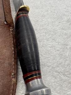 Marbles Vintage Hunting Woodcraft Fixed Blade Knife Made In Gladstone MI  USA 