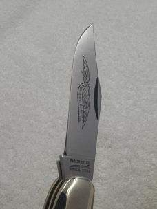Parker Cutlery Co Made In Japan Eagle Brand Vintage 4 Blade Sowbelly Pocket Knife