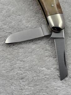Parker Cutlery Co Made In Japan Eagle Brand Vintage 4 Blade Sowbelly Pocket Knife