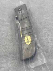 Lone Wolf Tighe-Pan Made In Japan 1 Blade Liner Lock Folder Pocket Knife (51)