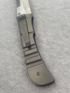 Lone Wolf Tighe-Pan Made In Japan 1 Blade Liner Lock Folder Pocket Knife (51)