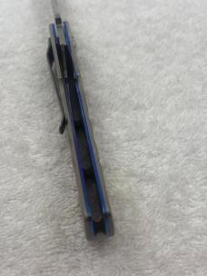 Lone Wolf Tighe-Pan Made In Japan 1 Blade Liner Lock Folder Pocket Knife (51)