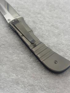 Lone Wolf Tighe-Pan Made In Japan 1 Blade Liner Lock Folder Pocket Knife (51)