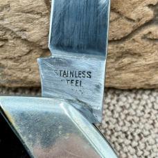 Taylor Cutlery Japan Elk Horn Surgical Shark Eagle Celluloid Handle Knife (12)