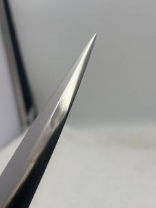 Custom Made Double Edge Blade Dagger With Beautiful Carved Handle