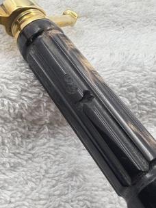 Custom Made Double Edge Blade Dagger With Beautiful Carved Handle