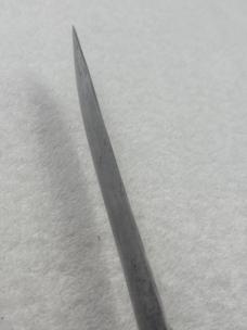 World War II Theater Knife 10 7/8" With Leather Sheath
