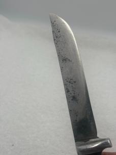 World War II Theater Knife 10 7/8" With Leather Sheath
